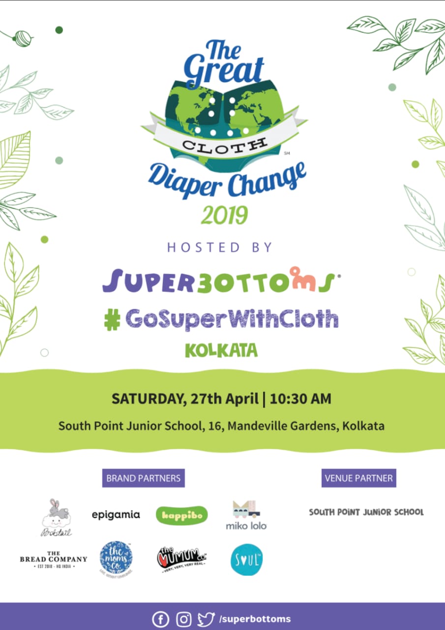 The Great Cloth Diaper Change Kolkata 27th April 2019 Callout